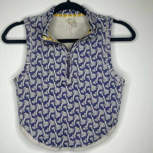 Free People We the Free Palm Tree Print Tank - Picture 1 of 5